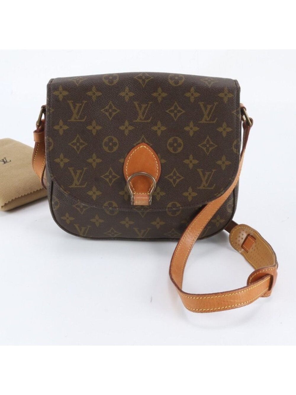 Louis Vuitton Monogram Saint-cloud GM Leather
